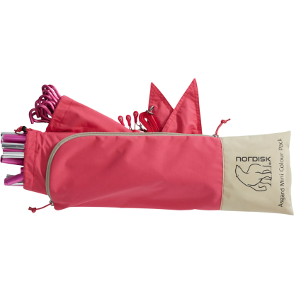 Nordisk Asgard Mini Colour Pack azalea cherry pink palapinės kuoliukai