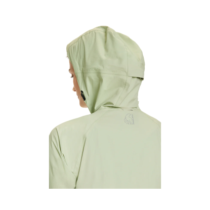 Nordisk Brenna celadon green womens waterproof jacket