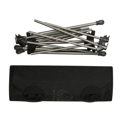 Nordisk Risskov Table black sudedamas stalas