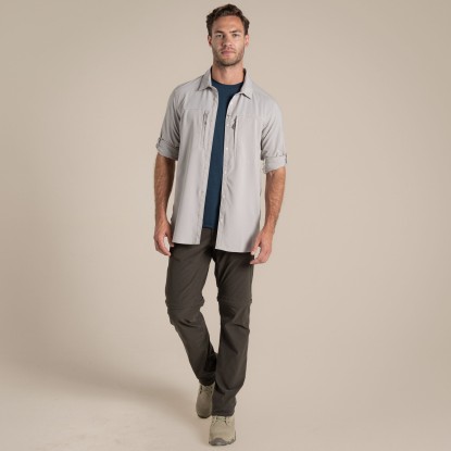Craghoppers Adventure Long Sleeved Shirt Parchment
