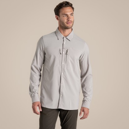 Craghoppers Adventure Long Sleeved Shirt Parchment