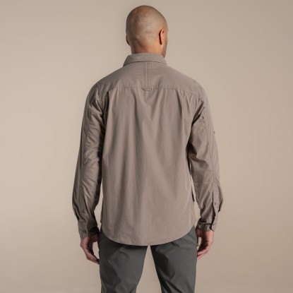 Craghoppers Kiwi II – lightweight long-sleeved travel shirt.