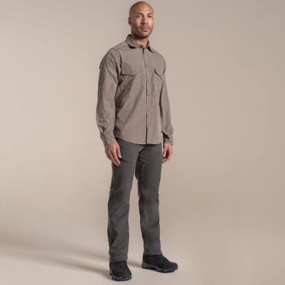 Craghoppers Kiwi II – lightweight long-sleeved travel shirt.