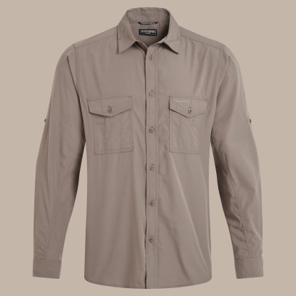 Craghoppers Kiwi II LS Shirt – lengvi, su UV ir nuo uodų apsaugoti marškiniai.