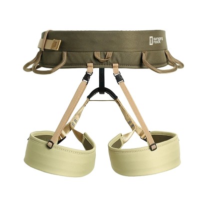 Singing Rock Ray green/olive  mountaineering harness
