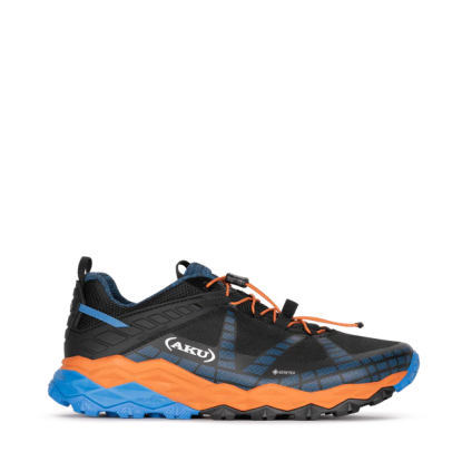 AKU Flyrock GTX black blue multifunction shoes