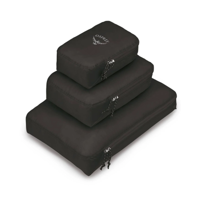 Osprey Ultralite Packing cubes set black pakavimo maišeliai