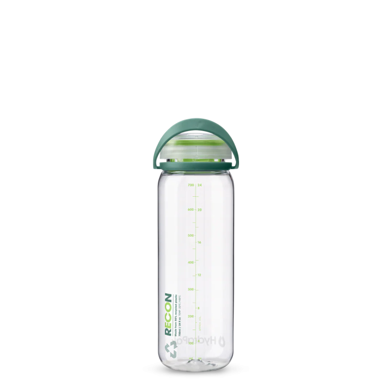 HydraPak Recon 750 ml clear/evergreen and lime