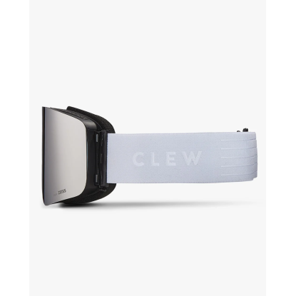 Clew Magnetic Slim white goggle 3 lenses