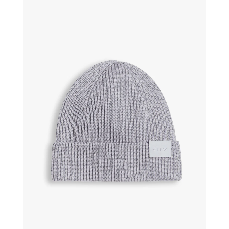 Clew Short Cut Beanie grey kepurė