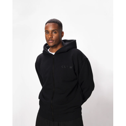 Clew Full-Zip black bluzonas