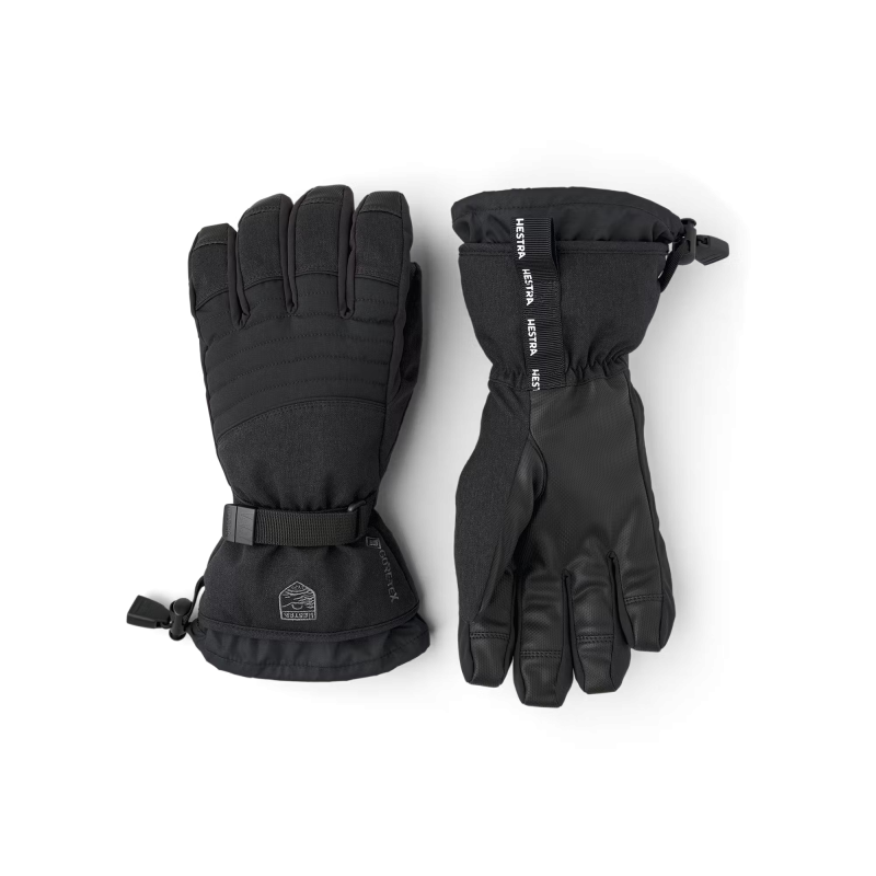 HESTRA Gore-Tex Perform black slidinėjimo pirštinės