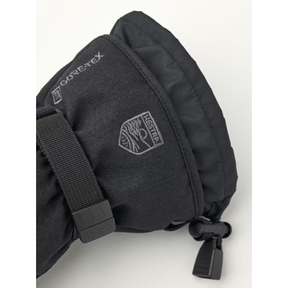 HESTRA Gore-Tex Perform black skiing gloves