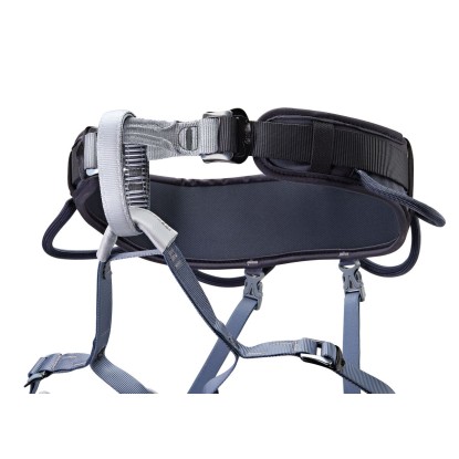 Petzl Corax dark grey mountaineering harness