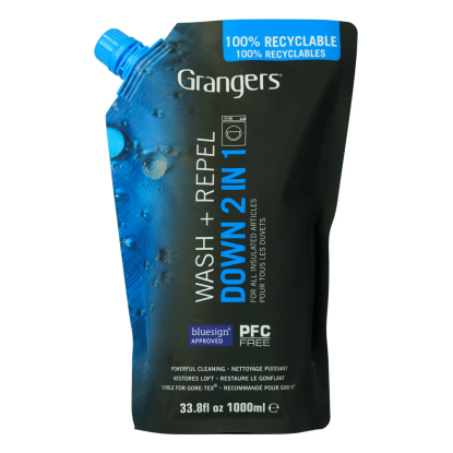 Grangers 2-1 Wash + Repel Down 1000ml pouch impregnatorius
