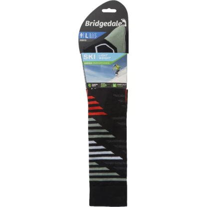 Bridgedale Ski Light Weight graphite/sage ski socks