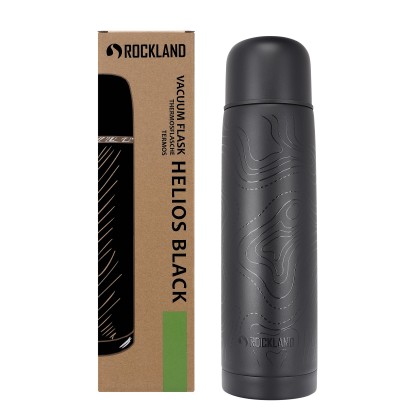 Rockland Helios 1L black print vacuum flask