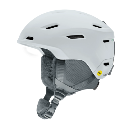 Smith Descend MIPS matte white ski helmet