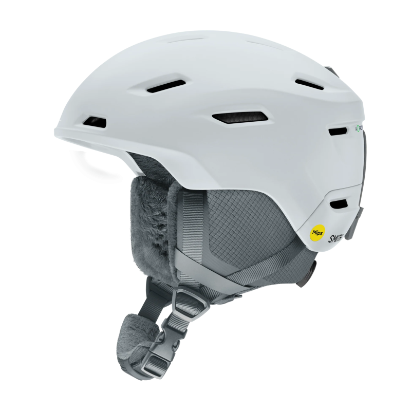 Smith Descend MIPS matte white ski helmet