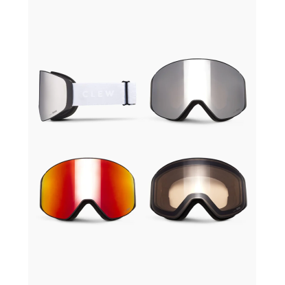 Clew Magnetic goggle white