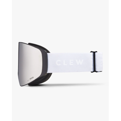 Clew Magnetic goggle white