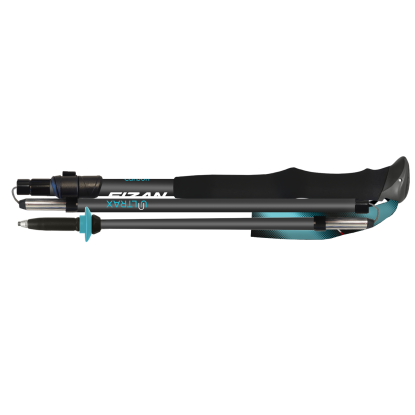 Fizan Ultrax carbon light blue poles