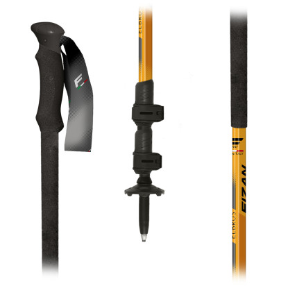 Fizan Elbrus orange touring poles