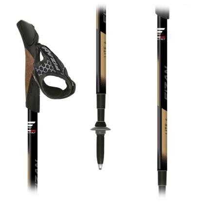 Fizan Lite 4 Tech beige nordic walking poles