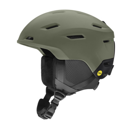 Smith Descend MIPS matte fatigue green ski helmet