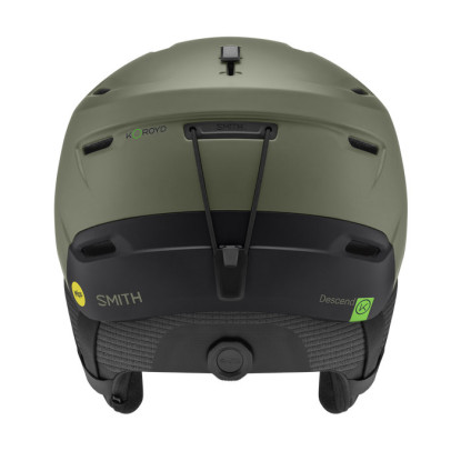 Smith Descend MIPS matte fatigue green ski helmet