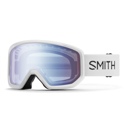 Smith Transfer white blue sensor mirror goggles