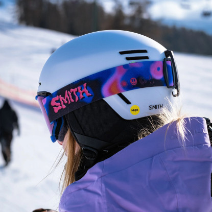 Smith Method Pro Mips matte white šalmas