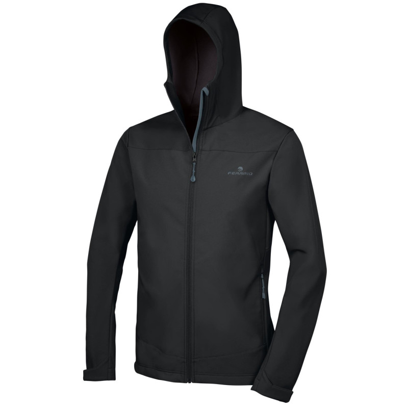 Ferrino Tobol man black softshell jacket