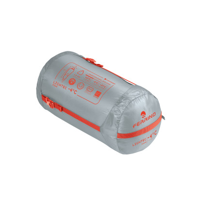 Ferrino Lightec -4C Down regular light grey sleeping bag