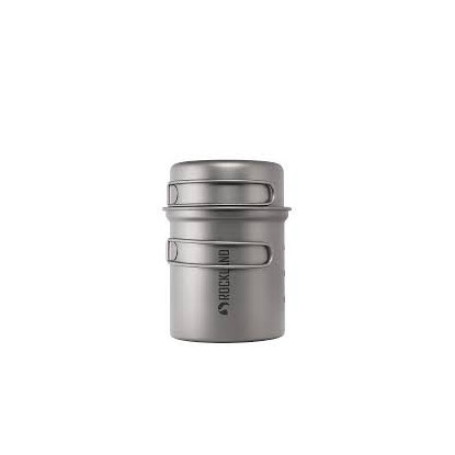 Rockland Travel Pro Titanium 0.75L+0.3L puodų komplektas