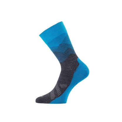 Lasting FWO 585 blue trekking socks