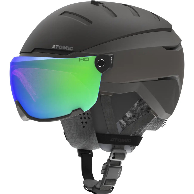 Atomic Savor GT AMID Visor HD C2-3 black slidinėjimo šalmas