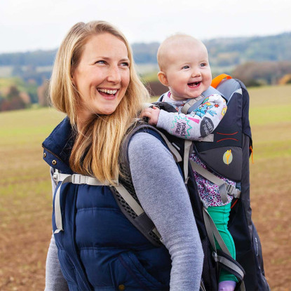 LittleLife Cross Country S4 child carrier grey nešyklė vaikams