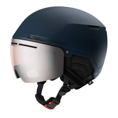 Head Cinema Visor deep blue slidinėjimo šalmas