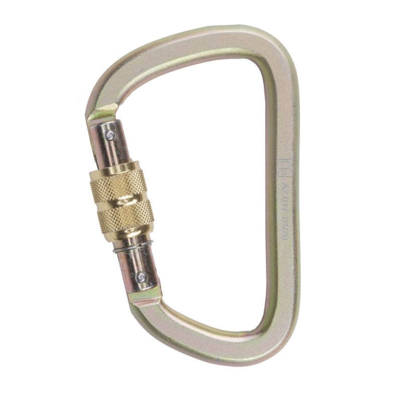 Protekt AZ017 D screw lock carabiner