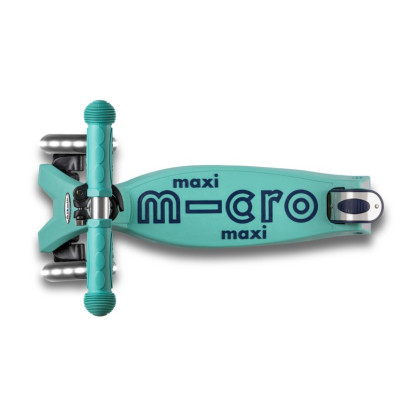 Maxi Micro deluxe Eco LED mint MMD172 paspirtukas