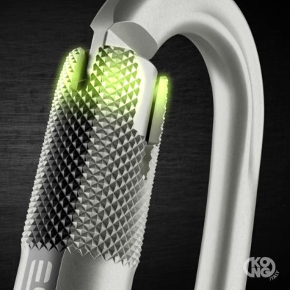 Kong X-Large Rise Lock black carabiner