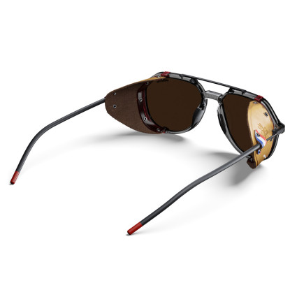 Julbo Tribute black/red/brown Reactive 2-4 polarized saulės akiniai