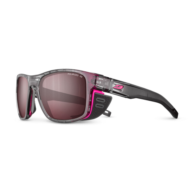 Julbo Shield M grey/fluo pink SP HD 3 polarized