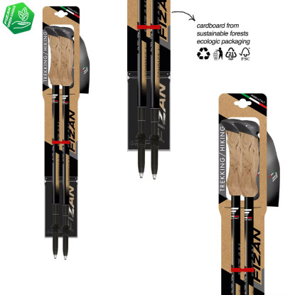 Fizan Compact 4 beige trekking poles