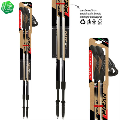Fizan NW Speed beige nordic walking poles