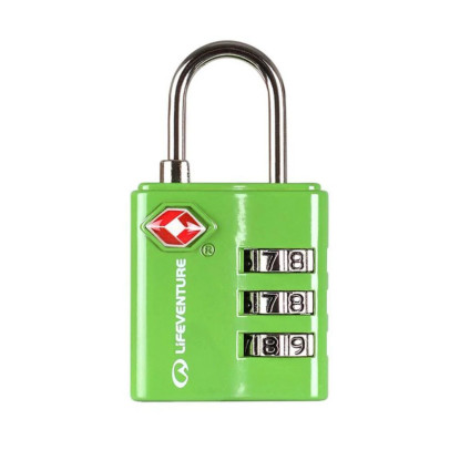 Lifeventure TSA Combination Lock green
