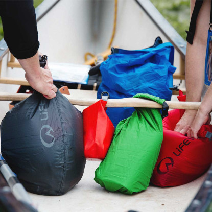 Lifeventure Ultralight DryBag Multipack (1L, 2L, 5L) neperšlampami maišai