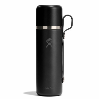 Hydro Flask Hot Flask and Cup black 828ml vacuum bottle