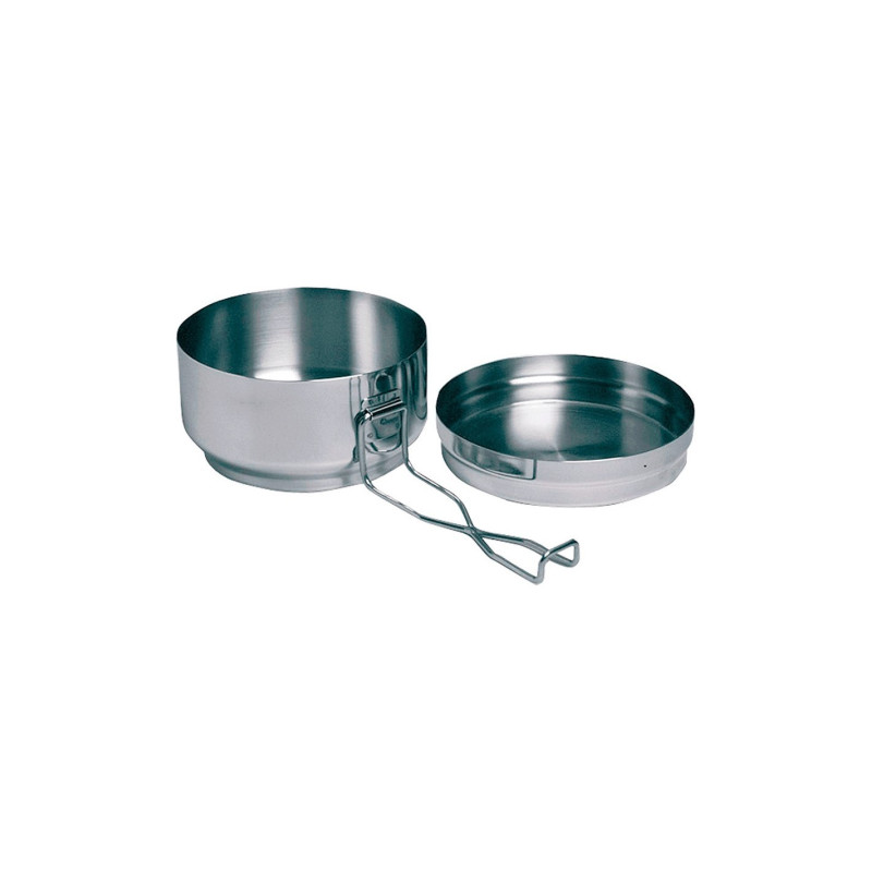 YATE POT 2 parts, stainless steel